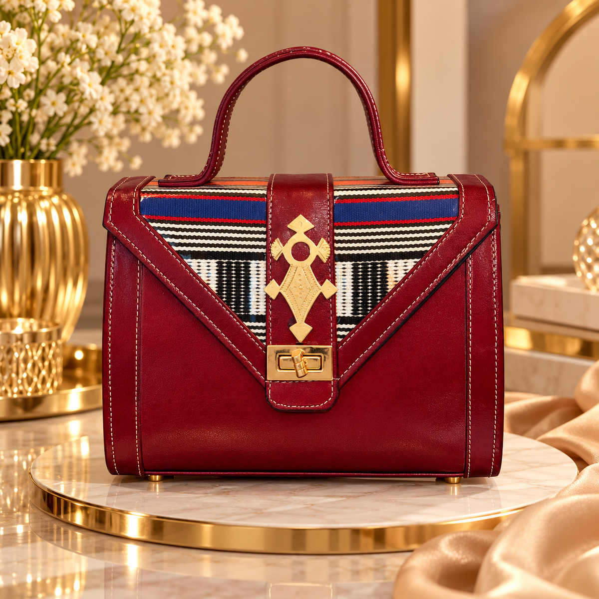Sac à main Annura - Cuir Véritable